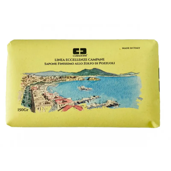 CURADERM SAPONETTA ZOLFO POZZUOLI 150G